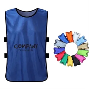 Lightweight Training Bib for Adults Kids Sports Team Vest