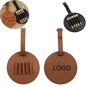 Golf Bag Tag Tee Holder