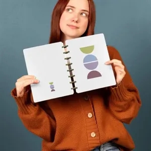 Custom Logo DISC JOURNAL - SMALL - POLYPROPYLENE COVER