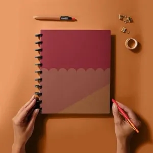 Custom Logo DISC JOURNAL - LARGE - POLYPROYLENE COVER