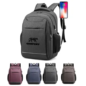 Travel Business Backpack with USB Charging Port
