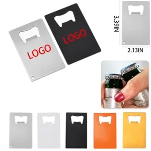 Stainless steel beer opener