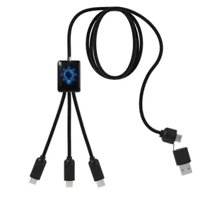 SCX Innovative Design™ 5-in-1 Eco Easy-to-Use Cable