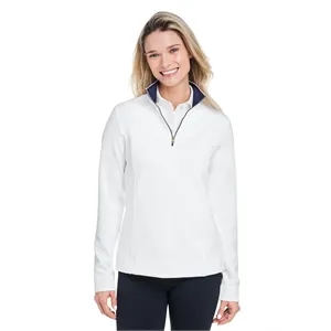 Fairway & Greene Ladies' Wells Quarter-Zip Tech Pullover