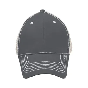 Heavy Stitch Cap With Mesh