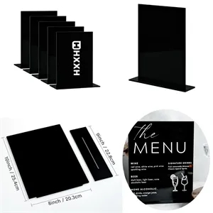 8x10 Inch Black Acrylic Stand