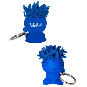 MopToppers Mobile Stand Cord Winder Key Chain
