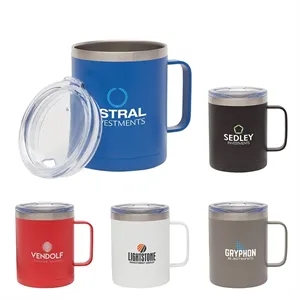 Camper 14 oz. Double Wall, Vacuum Mug w/ Copper Lining