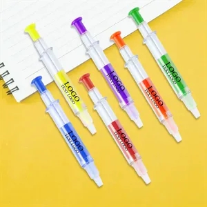 Promo Syringe Highlighter Pens