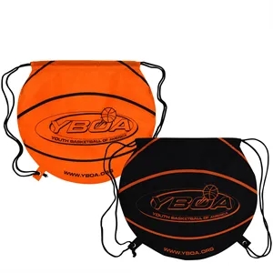 210D Polyester Drawstring Backpack Cinch Bag 14.75"x16.5"