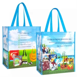 Quality Full-Color Eco-Friendly Promotional Bag 13"x15"x8"