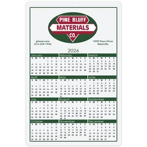 Year at a Glance Cards (12" x 18")