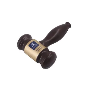Custom Logo Gavel-Shaped Stress Reliever