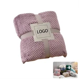 Custom Logo Sofa Gift Blanket