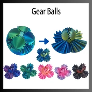 Custom Logo Wholesale Gear Ball Stress Reliever Corporate Gifts