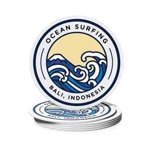 Custom Round Pulpboard Coasters-PM