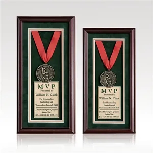 Wilshire Cherry Wood Medallion Plaque