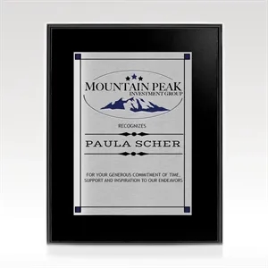 Larimer - Plaque - Black / Silver