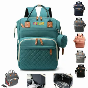 Custom Logo Diaper Bag Backpack