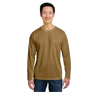 Harriton Unisex Charge Snag and Soil Protect Long Sleeve ...