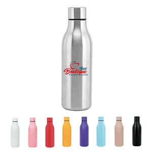 Custom Logo Outdoor sports stainless steel small mouth water bottle