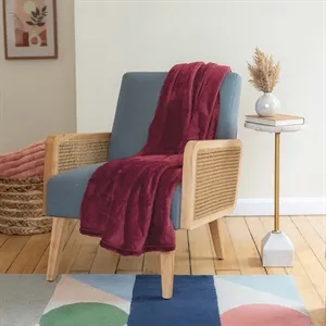 VelvetLoft® Throw- Garnet
