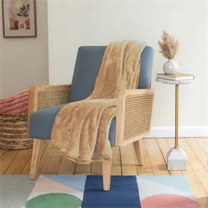 VelvetLoft® Throw - Almond
