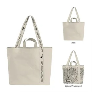 Recycled Mono-Strap Canvas Tote Bag