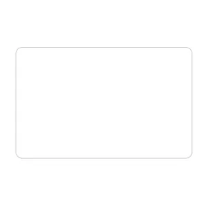 Rectangle Rounded Corner Sticker