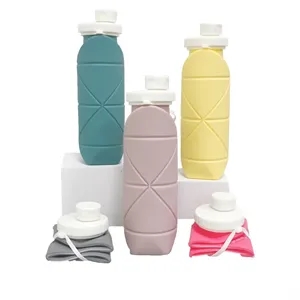 Silicone Foldable Travel Water Bottle