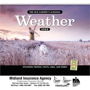 2026 Spiral Bound The Old Farmer's Almanac® Weather Watchers