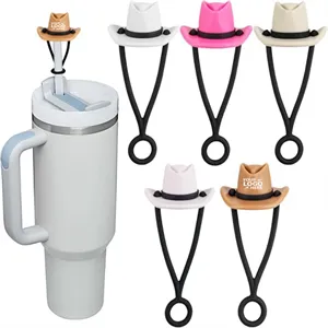 Cowboy Hat Straw Topper