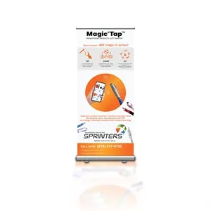 Roll Up Retractable Banner - 32" x 71"