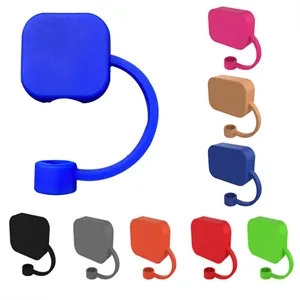 Square Silicone Straw Cover