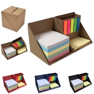 Sticky Notes With Pen Holder