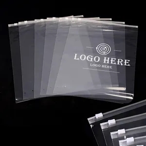 4 Mil Reclosable Transparent Zipper Packaging Pouch Bag