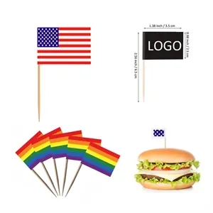 Custom Toothpick Flag
