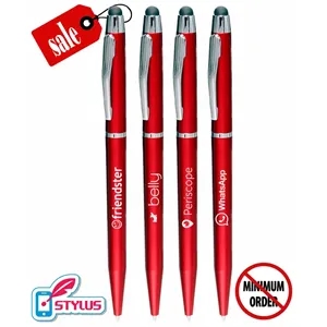 Union Printed - Appealing - Slim Stylus Twist Pen- 1-Color