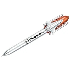Delightful Space Shuttle Ballpoint Pen In Bronze Color Tank