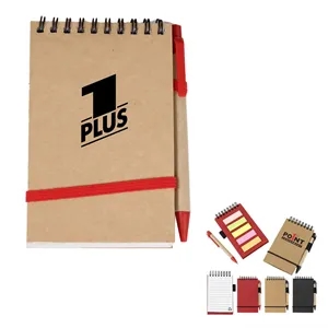 Pocket Kraft Spiral Notebook Kit