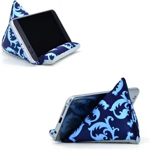 Microfiber Pyramid Mobile Device Stand