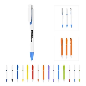 Plastic Retractable Ballpoint Pen
