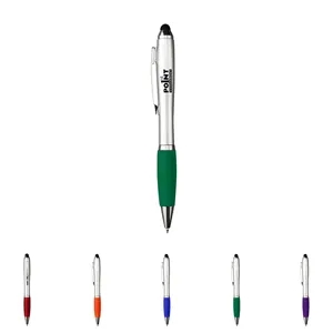 Custom Stylus Pen With Rubber Grip