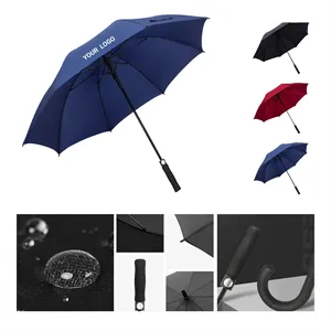Custom Logo Durable Wind-Resistant Sunny Rainy Umbrella