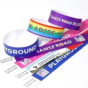 Custom Paper Wristbands for Events