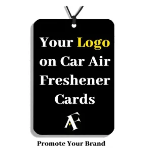 Customized Car Air Freshener Cards for Business Promotion