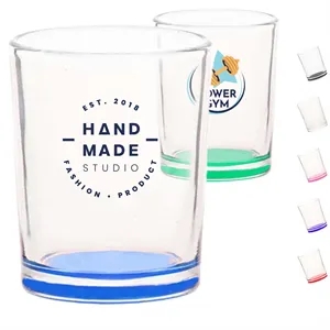 3 oz. Arc Votive Candle Holders Glass