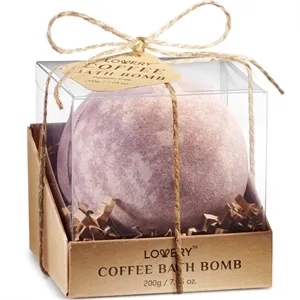Coffee Bath Bomb - 7oz Extra Large Spa Body Care Ball