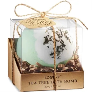 Tea Tree Bath Bomb - 7oz Handmade Spa Fizzy