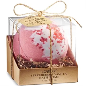 Strawberry and Vanilla Bath Bomb - 7oz